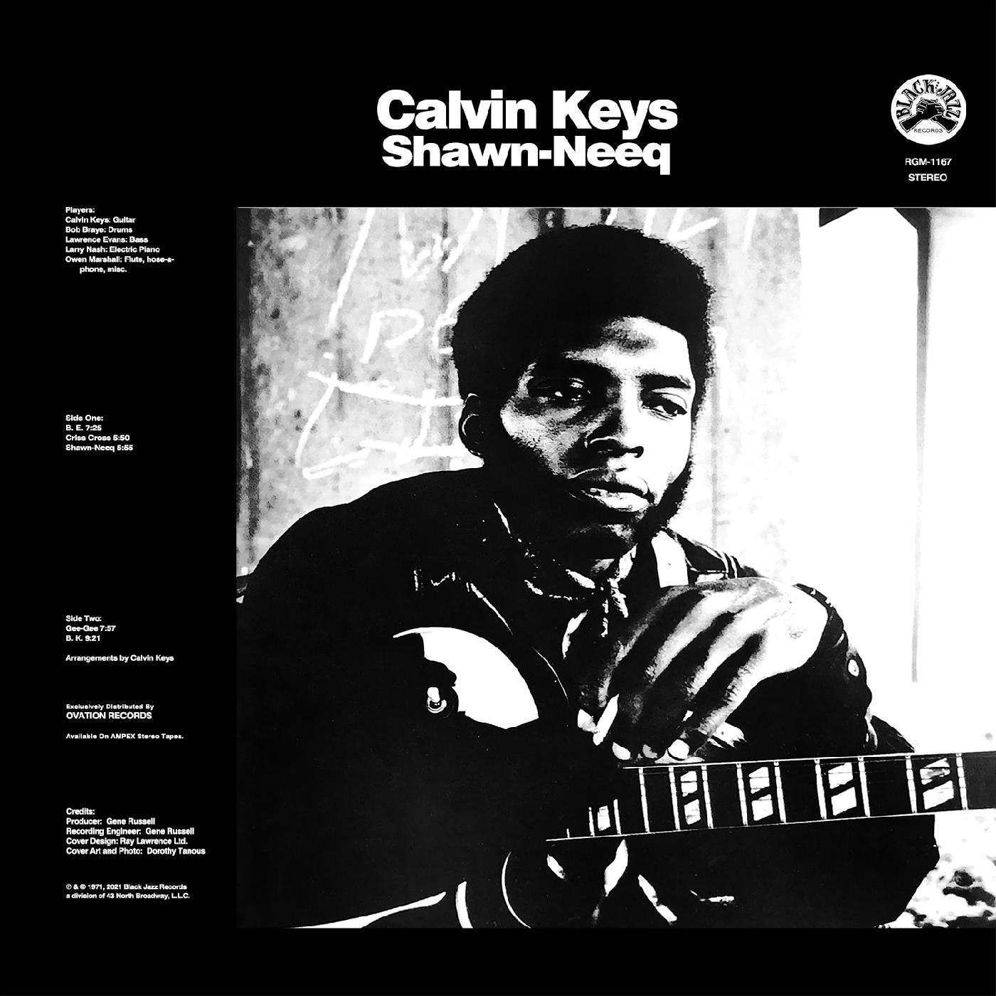Calvin Keys - Shawn-Neeq (Blue W/ Black Swirl Vinyl) |-