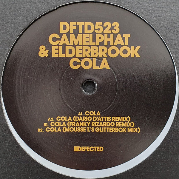 Camelphat & Elderbrook - Cola | Mint (M) Generic-