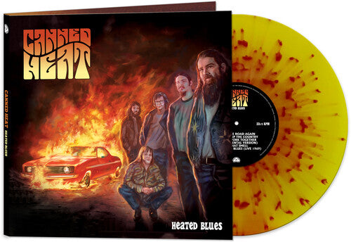 Canned Heat - Heated Blues (red & Yellow Splatter) (Colored Vinyl, Red, Yellow, Gatefold LP Jacket, Remastered) | Mint (M) Mint (M)-