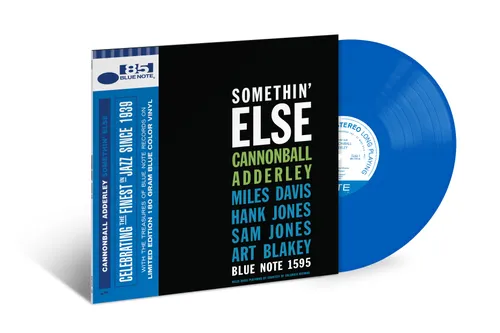 Cannonball Adderley - Somethin' Else (Indie Exclusive, Limited Edition, Colored Vinyl, Blue) | Mint (M) Mint (M)-
