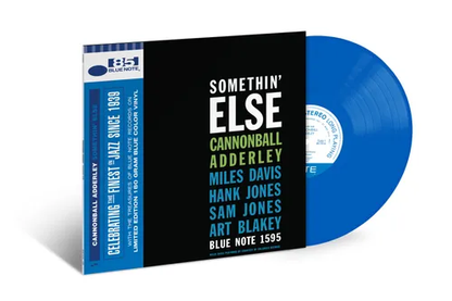 Cannonball Adderley - Somethin' Else (Indie Exclusive, Limited Edition, Colored Vinyl, Blue) | Mint (M) Mint (M)-