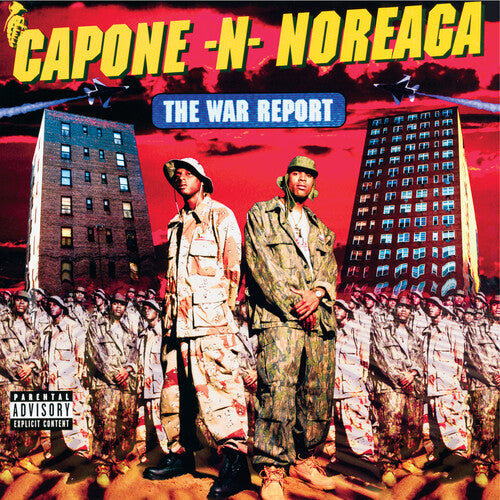 Capone-Noreaga - The War Report (Clear Vinyl with Red & Blue Splatter Vinyl) [Explicit Content] (2 LP) | Mint (M) Mint (M)-