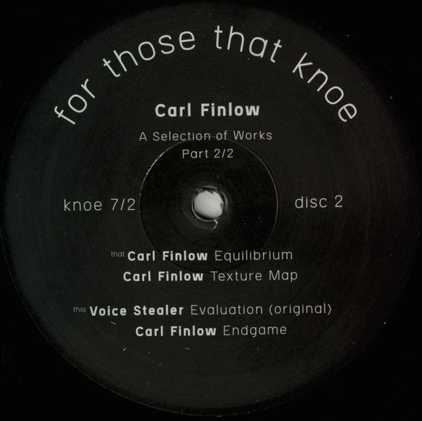 Carl A. Finlow - A Selection Of Works Part 2/2 | Mint (M) Mint (M)--