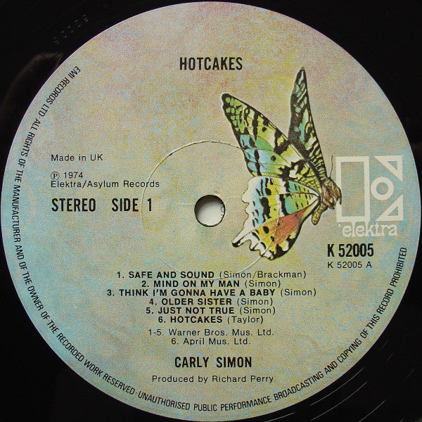Carly Simon - Hotcakes | Near Mint (NM) Near Mint (NM)-