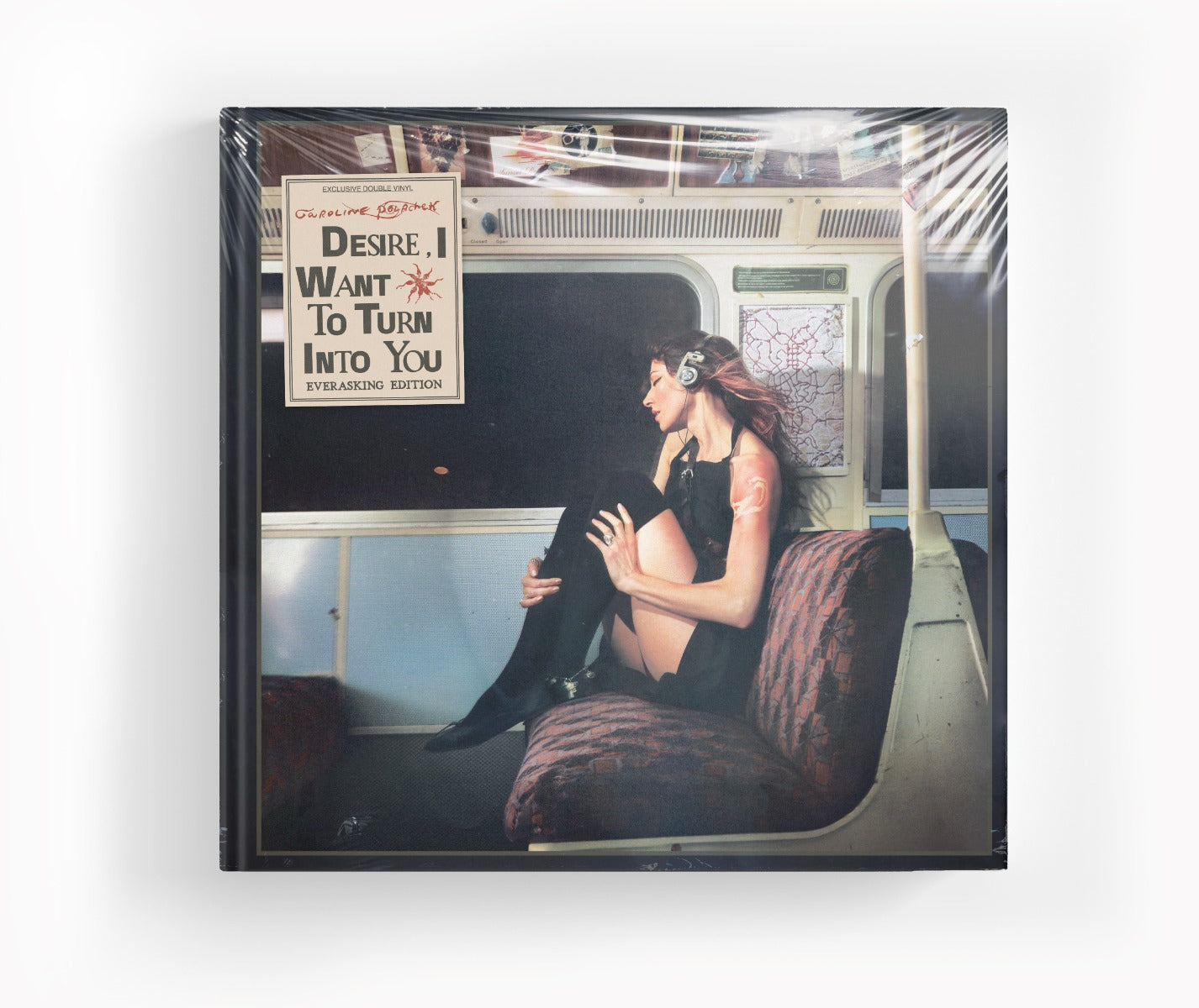 Caroline Polachek - Desire, I Want To Turn Into You: Everasking EditioN (2x MILKY CLEAR VINYL + 44-page hardcover book) | Mint (M) Mint (M)-