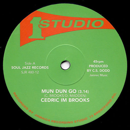 Cedric "Im" Brooks / Sound Dimension - Mun-Dun-Go / Heavy Rock (VINYL 12") | Mint (M) Mint (M)-