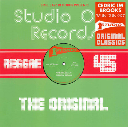 Cedric "Im" Brooks / Sound Dimension - Mun-Dun-Go / Heavy Rock (VINYL 12") | Mint (M) Mint (M)-