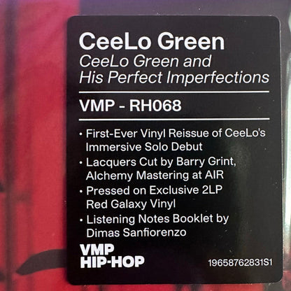 Cee-Lo - Cee-Lo Green And His Perfect Imperfections (VMP COLOR VINYL) | Mint (M) Mint (M)-