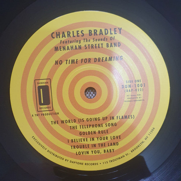 Charles Bradley Featuring The Sounds Of Menahan St - No Time For Dreaming (Vinyl) | Mint (M) Mint (M)-