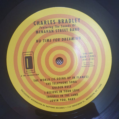 Charles Bradley Featuring The Sounds Of Menahan St - No Time For Dreaming (Vinyl) | Mint (M) Mint (M)-