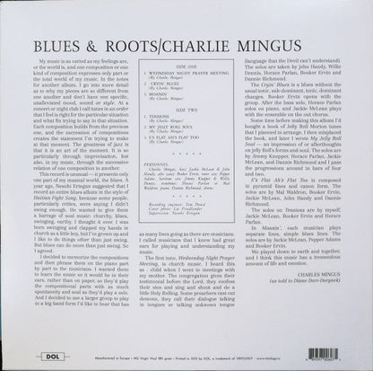 Charles Mingus Blues & Roots DOL LP, Album, RE, Blu Mint (M) Mint (M)-