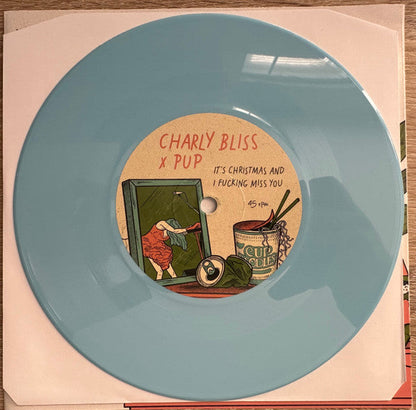 Charly Bliss X Pup (3) - It's Christmas And I Fucking Miss You | Mint (M) Mint (M)-