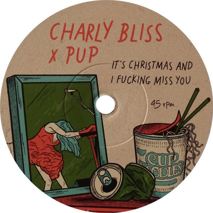 Charly Bliss X Pup (3) - It's Christmas And I Fucking Miss You | Mint (M) Mint (M)-