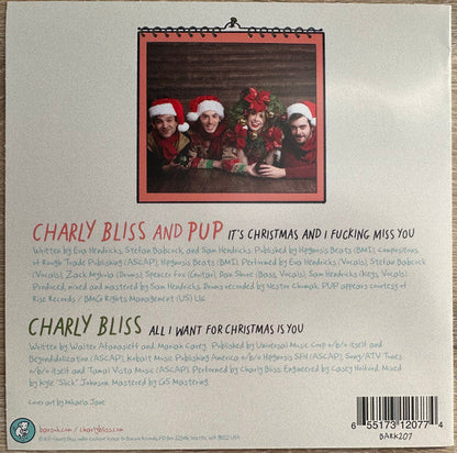 Charly Bliss X Pup (3) - It's Christmas And I Fucking Miss You | Mint (M) Mint (M)-