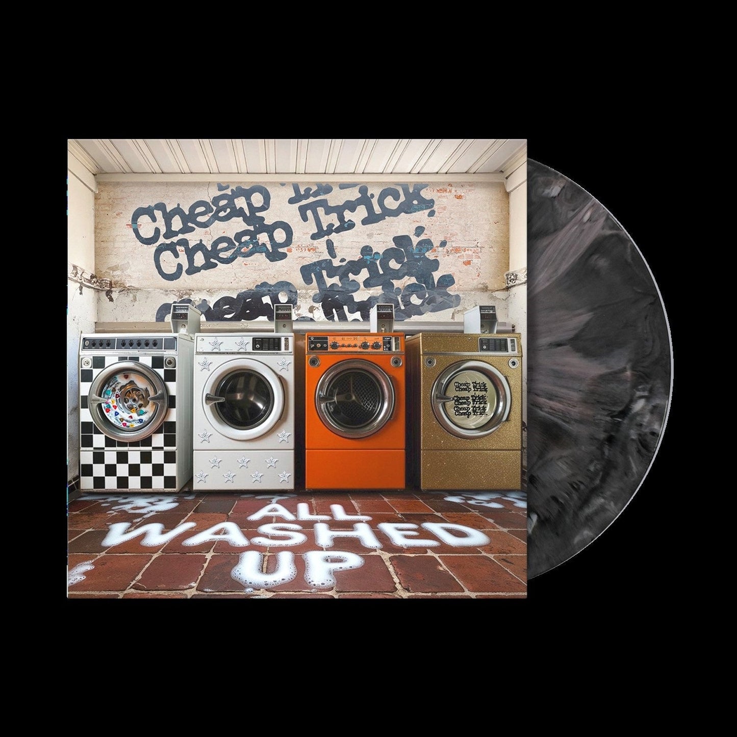 Cheap Trick - All Washed Up (GRAPHITE MARBLE VINYL) | Mint (M) Mint (M)-