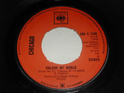 Chicago (2) - Beginnings / Colour My World | Very Good (VG) Very Good Plus (VG+)--