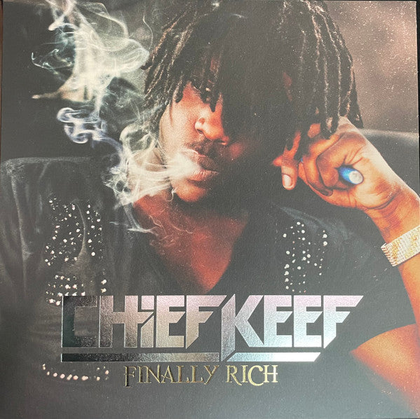 Chief Keef Finally Rich Interscope Records 2xLP, Album, Club, RE, RM, Sil Mint (M) Mint (M)-