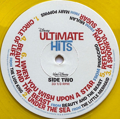 Disney Ultimate Hits (YELLOW VINYL) |-
