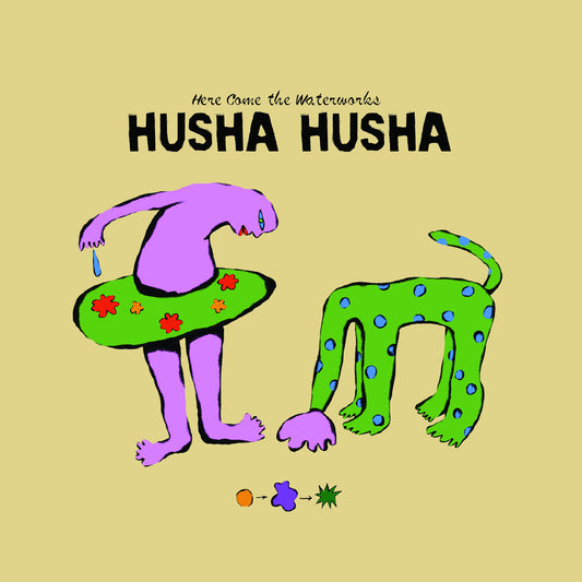 Husha Husha - (PRESALE 8/14/26) Here Come The Waterworks (CD BUSY BUDDIES CD-BB-005 2026) | NEW Mint (M) Mint (M)-