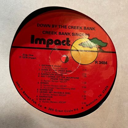 Dottie Rambo - Down By The Creek Bank (VINYL & BOOK)*SIGNED* | Excellent+ (EX+) Excellent+ (EX+)-