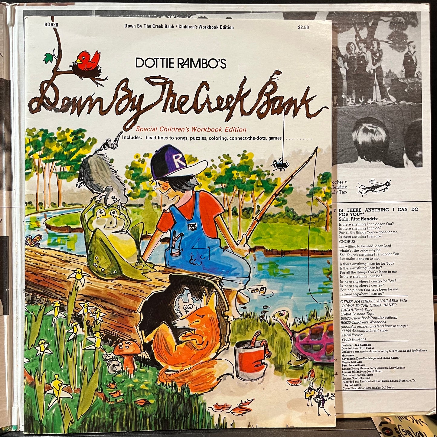 Dottie Rambo - Down By The Creek Bank (VINYL & BOOK)*SIGNED* | Excellent+ (EX+) Excellent+ (EX+)-