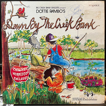 Dottie Rambo - Down By The Creek Bank (VINYL & BOOK)*SIGNED* | Excellent+ (EX+) Excellent+ (EX+)-