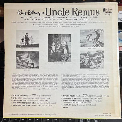 Various - All The Songs From Walt Disney's Uncle Remus (VINYL) | Near Mint- (NM-)-