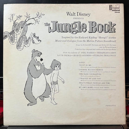 Various - The Story And Songs Of The Jungle Book (VINYL) | Near Mint (NM or M-) Near Mint- (NM-)-