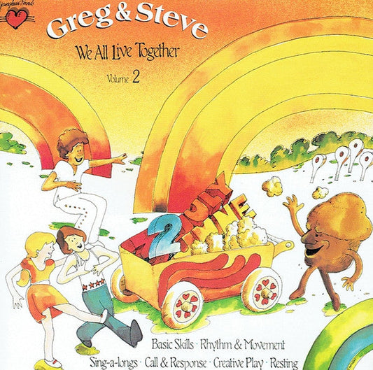 Greg And Steve - We All Live Together, Volume 2 (CD) | Near Mint (NM)-
