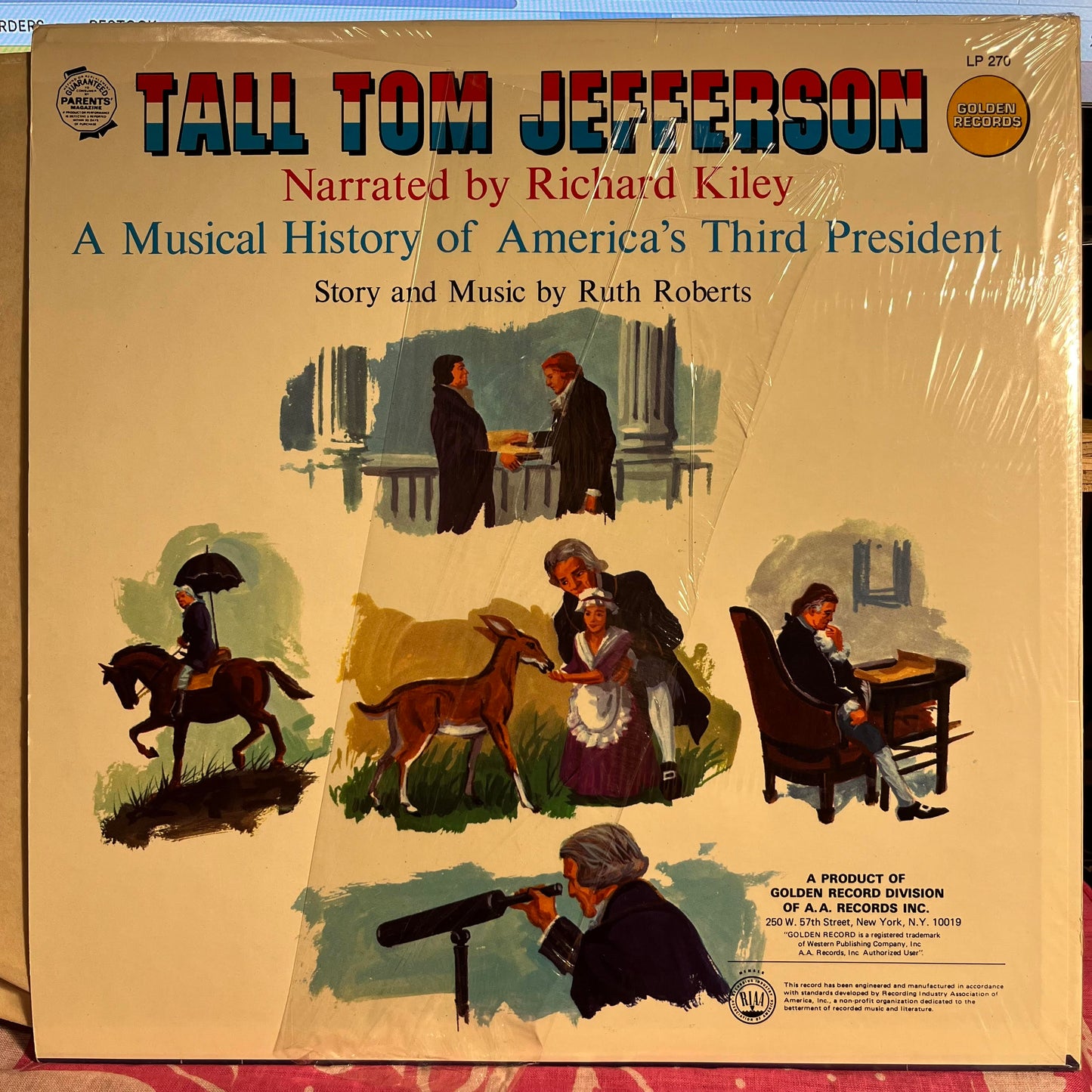 Golden Orchestra And Chorus - Tall Tom Jefferson *SHRINK* | Near Mint (NM) Near Mint (NM)-