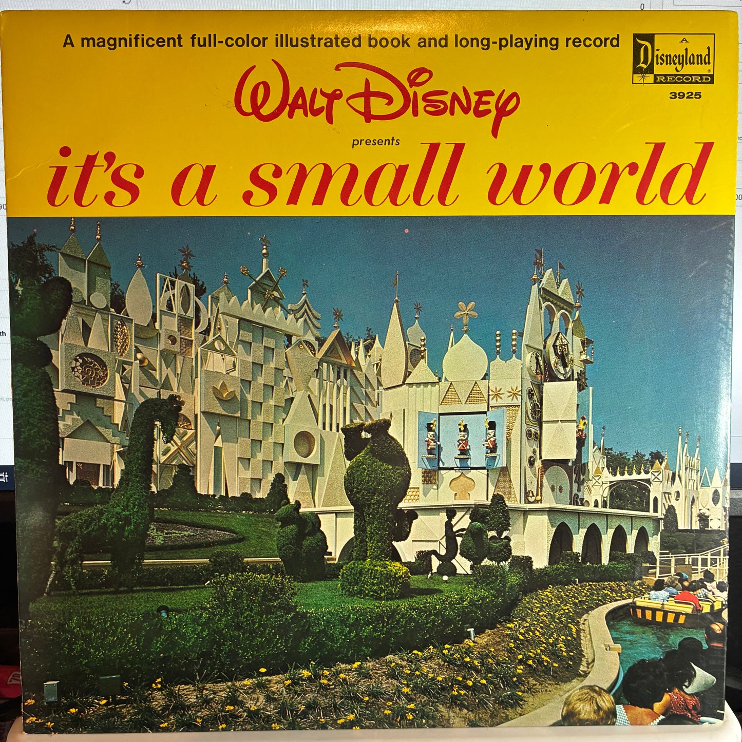 Winston Hibler - It's A Small World (VINYL) | Near Mint (NM or M-) Excellent+ (EX+)-