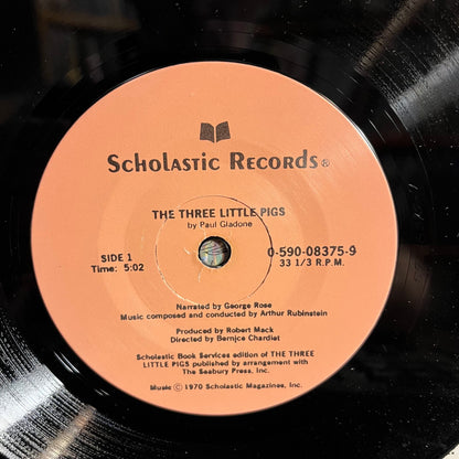 Paul Galdone - The Three Little Pigs 7" | Near Mint (NM) Near Mint (NM)-