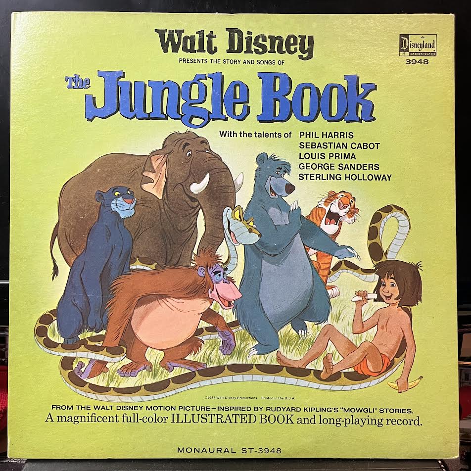 Various - The Story And Songs Of The Jungle Book (VINYL) | Near Mint (NM or M-) Near Mint- (NM-)-