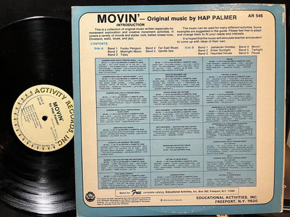 Hap Palmer - Movin' (VINYL LP INC. AR 546) | USED Near Mint (NM or M-) Excellent (EX)-