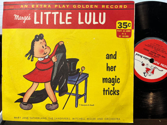 Mary Jane Sutherland - Marge's Little Lulu And Her Magic Tricks (7" VINYL) | Very Good Plus (VG+) Excellent+ (EX+)-