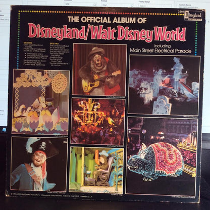 Various - The Official Album Of Disneyland/Walt Disney World (VINYL LP Disneyland ‎– 2510) | NEW Very Good (VG) Very Good Plus (VG+)-