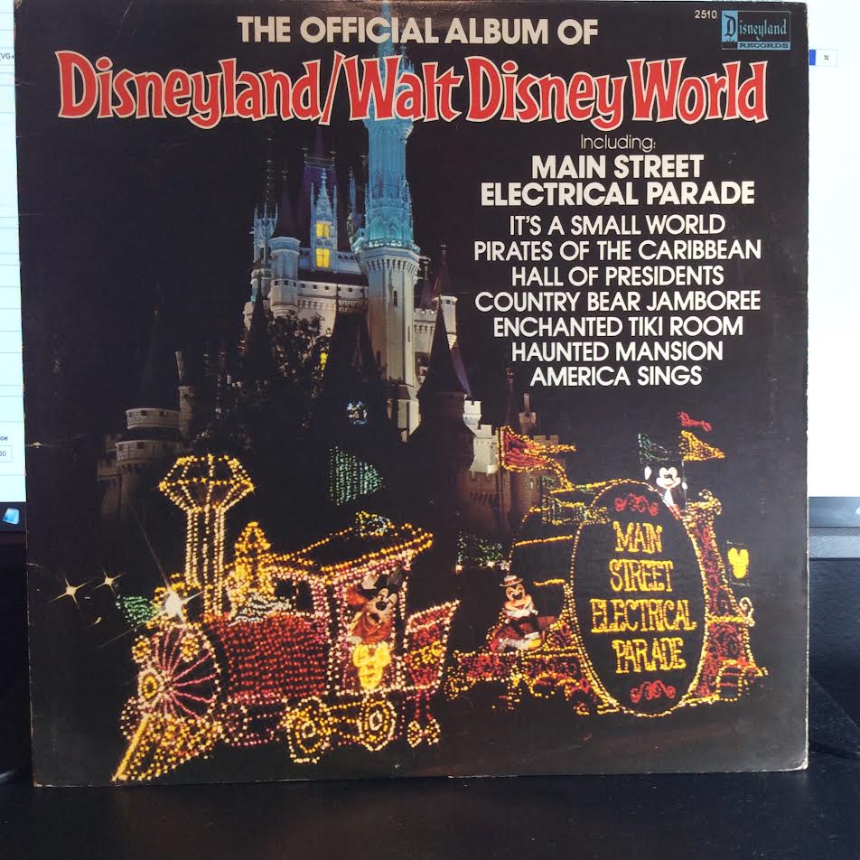 Various - The Official Album Of Disneyland/Walt Disney World (VINYL LP Disneyland ‎– 2510) | NEW Very Good (VG) Very Good Plus (VG+)-