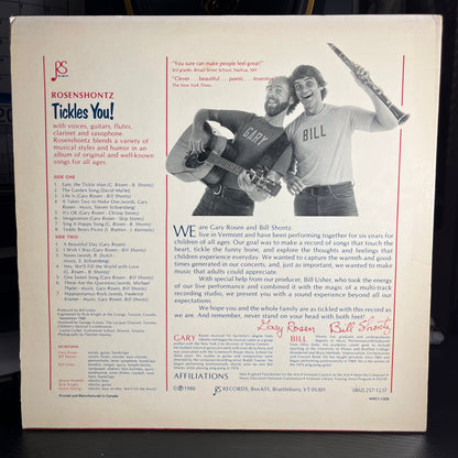 Rosenshontz - Tickles You! | Very Good (VG) Excellent (EX)-