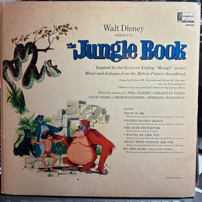Various - The Story And Songs Of The Jungle Book (VINYL) | Very Good (VG) Very Good Plus (VG+)-