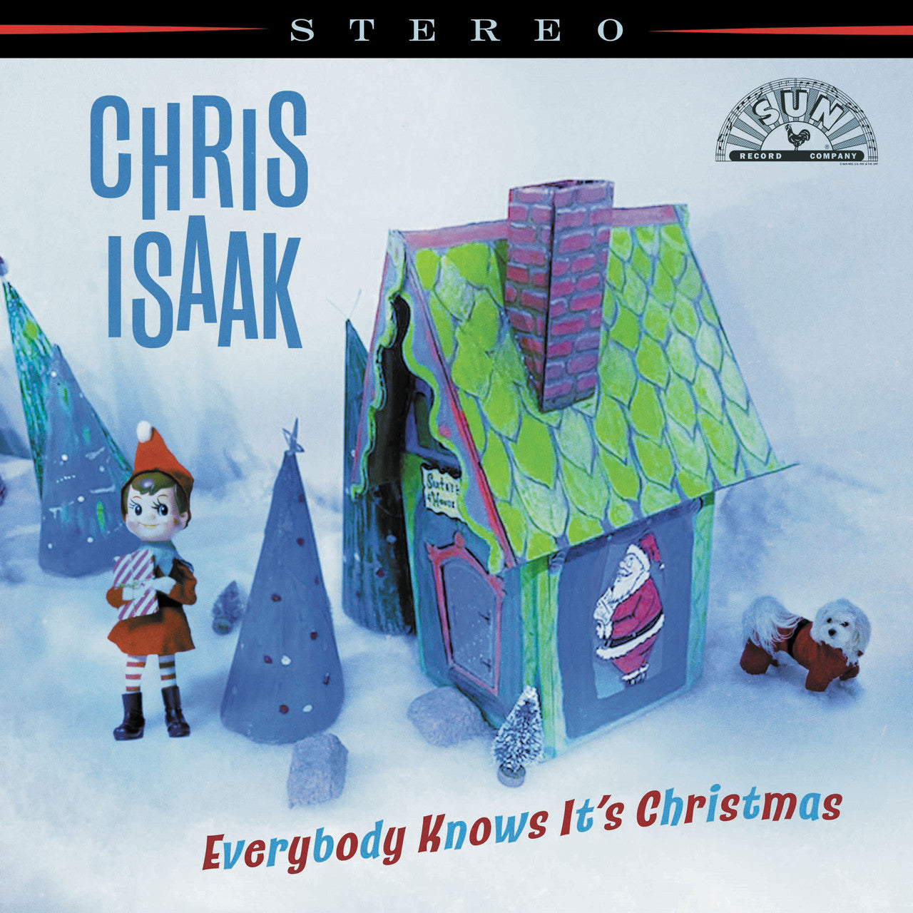 Chris Isaak - Everybody Knows It's Christmas (PINK "CANDY FLOSS" VINYL) | Mint (M) Mint (M)-