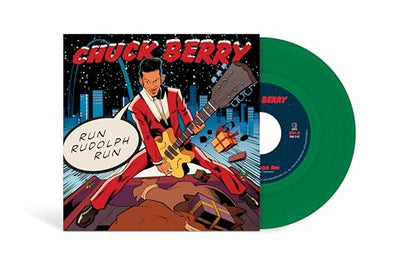 Chuck Berry - Run Rudolph Run (EVERGREEN 7" VINYL) | Mint (M) Mint (M)-