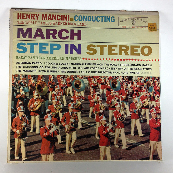 Henry Mancini - March Step In Stereo | Very Good Plus (VG+) Very Good Plus (VG+)-