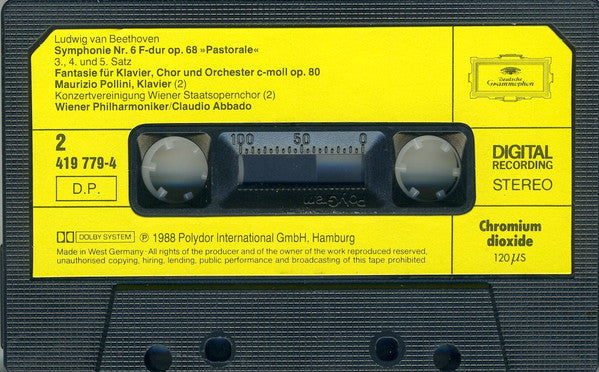 Symphonie No. 6 »Pastorale«, Chorfantasie ∙ Meerestille Und Glückliche Fahrt | Near Mint (NM) Near Mint (NM)-