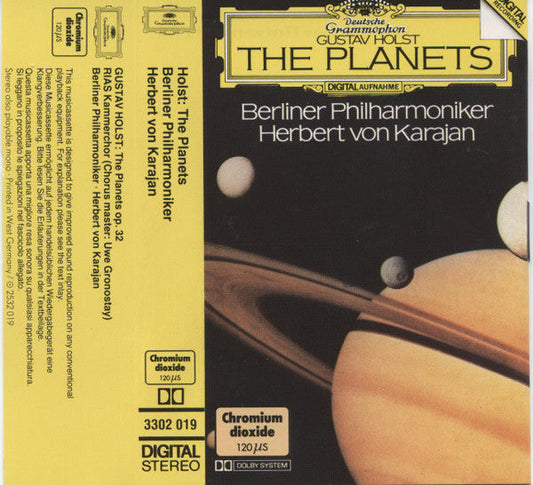 Gustav Holst The Planets Cass Near Mint (NM or M-) Near Mint (NM or M-)-