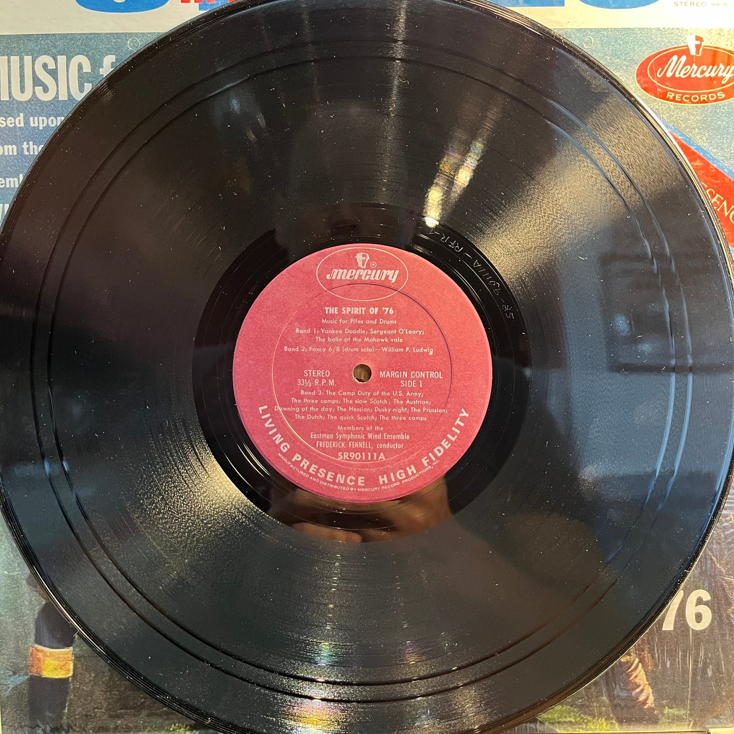Members Of The Eastman Symphonic Wind Ensemble Con - The Spirit Of '76 (Music For Fifes And Drums) | Excellent (EX) Near Mint (NM)-