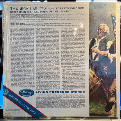 Members Of The Eastman Symphonic Wind Ensemble Con - The Spirit Of '76 (Music For Fifes And Drums) | Excellent (EX) Near Mint (NM)-