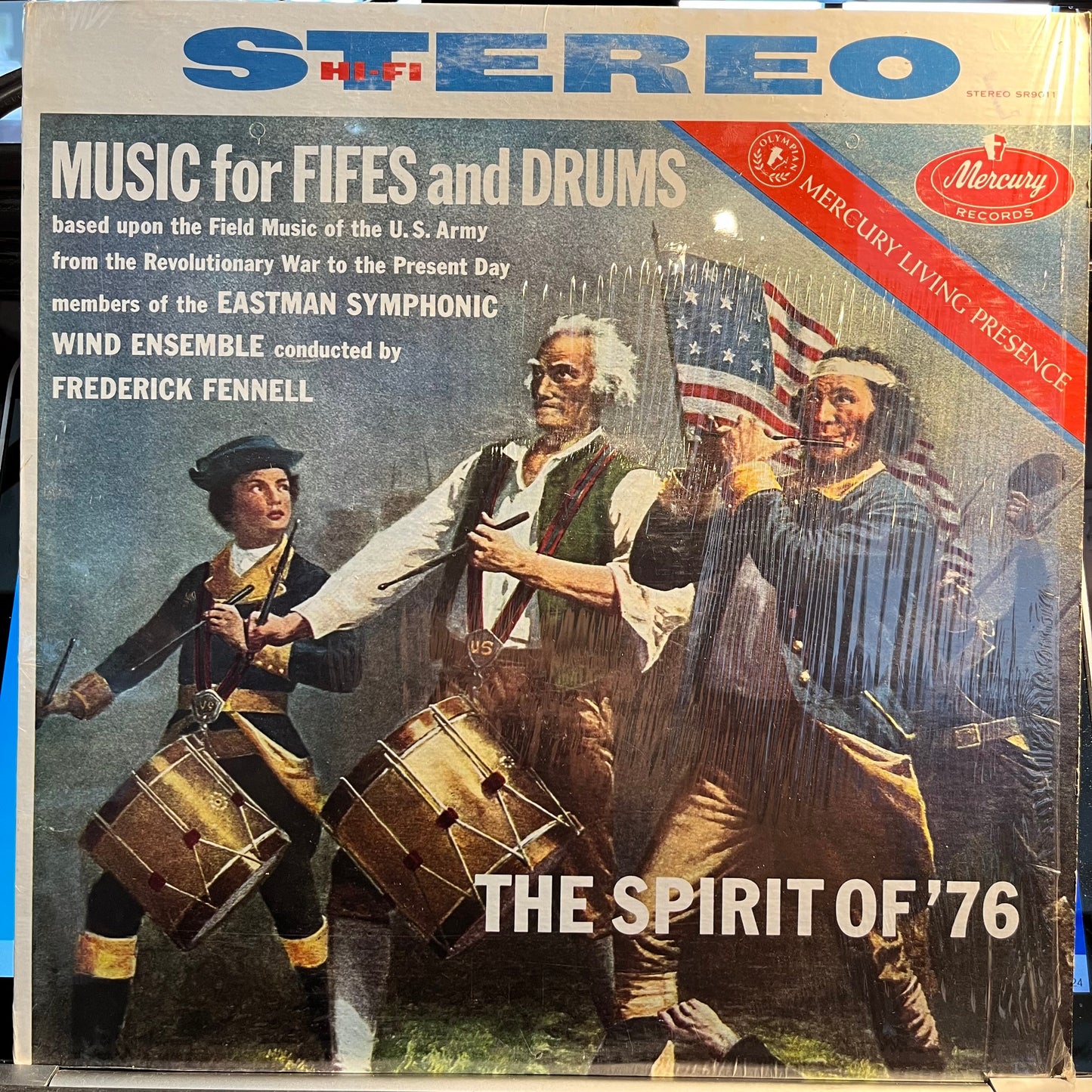 Members Of The Eastman Symphonic Wind Ensemble Con - The Spirit Of '76 (Music For Fifes And Drums) | Excellent (EX) Near Mint (NM)-
