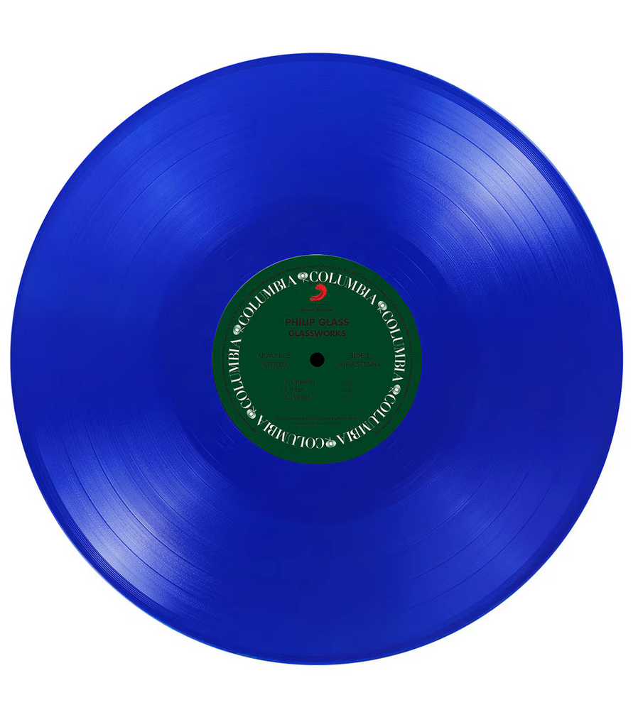 Philip Glass - Glassworks (MOV MASTERPIECE CLEAR BLUE VINYL) | NEW-