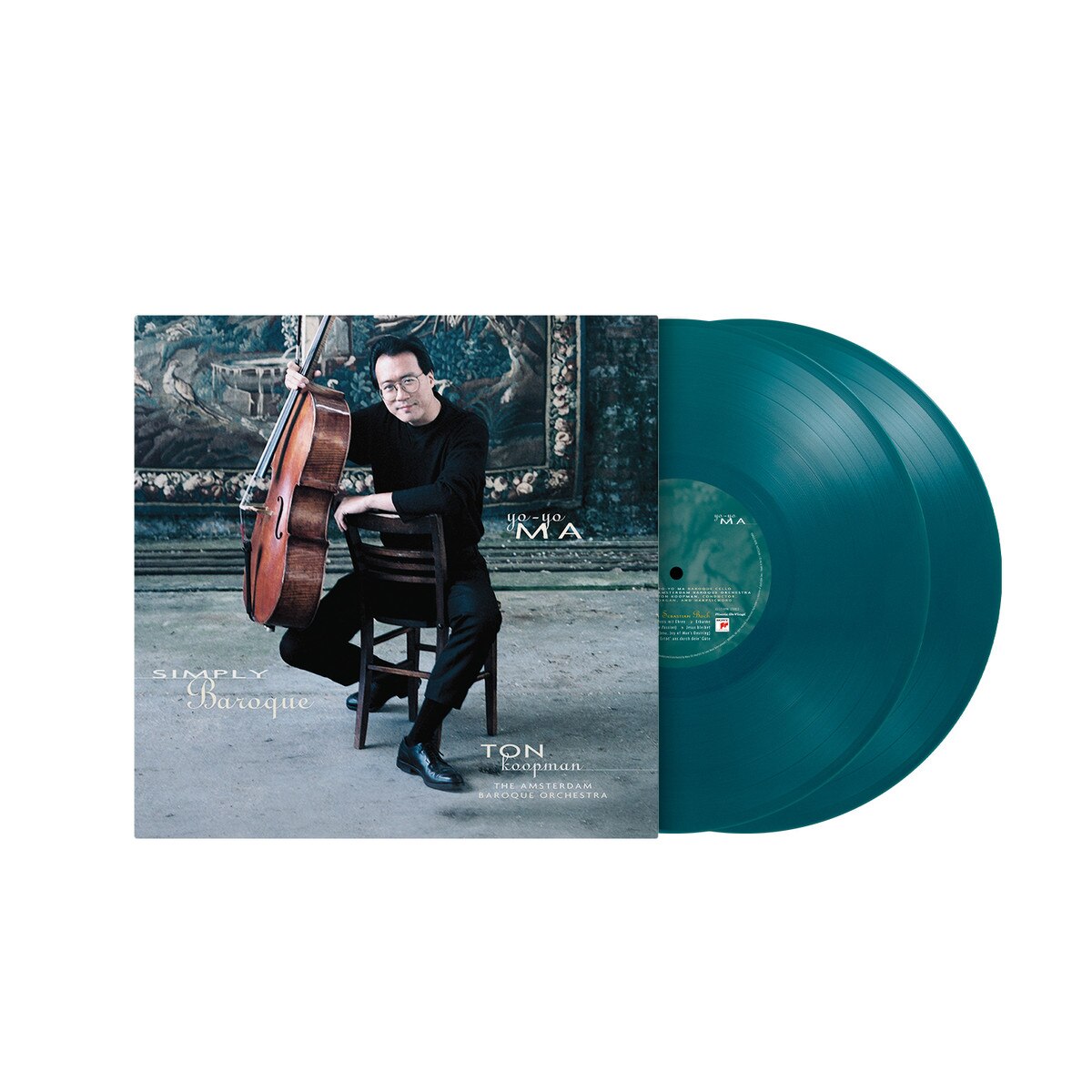 Yo-Yo Ma - Simply Baroque (180G 4PG BOOK NOTES AQUAMARINE VINYL 2xLP) |-