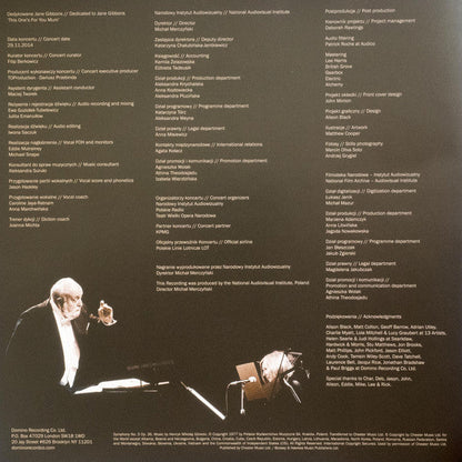 Henryk Górecki - Symphony No. 3 (Symphony Of Sorrowful Songs) Op. 36 | Mint (M) Mint (M)-
